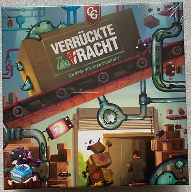 Verrückte Fracht Frosted Games Brettspiel Legespiel Kennerspiel Duellspiel Neu