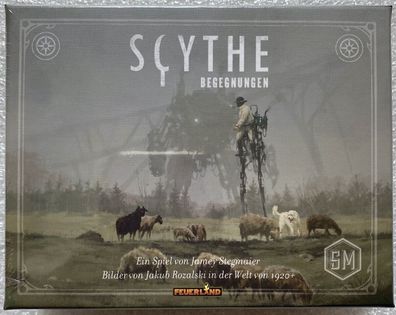 Scythe Begegnungsbox Feuerland Spiele Strategiespiel Expertenspiel Fantasyspiel