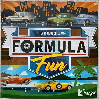 Formula Fun Franjos Spiele Kinderspiel Brettspiel Familienspiel Glückspiel Neu