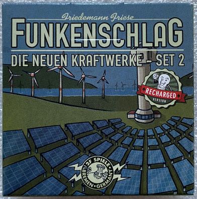 Funkenschlag 14 Die neuen Kraftwerke Set 2 2F Spiele Kennerspiel Brettspiel Neu