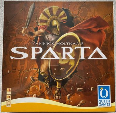 Sparta Queen Games Geschicklichkeitsspiel Strategiespiel Brettspiel Deutsch Neu