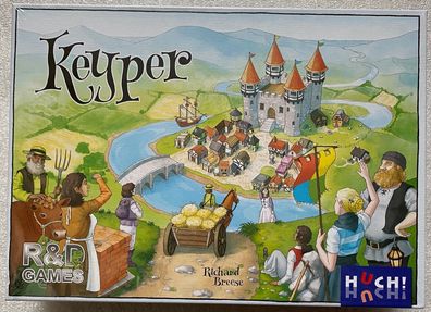 Keyper Huch! Familienspiel Erwachsenenspiel Brettspiel Legespiel Kennerspiel Neu