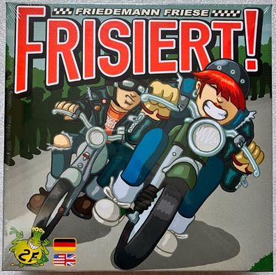 Frisiert 2F Spiele Familienspiel Brettspiel Strategiespiel Kartenspiel Satire