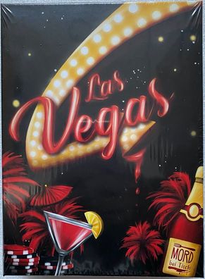Mord bei Tisch Las Vegas Mandino Partyspiel Kennerspiel Krimi-Dinner Mystery Neu