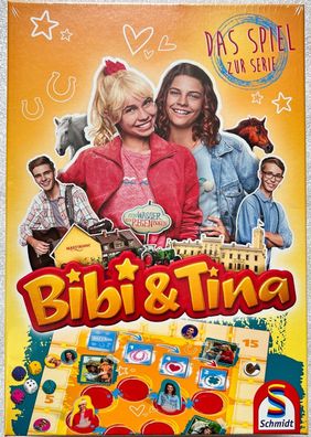 Bibi & Tina: Das Spiel zur Serie Schmidt Spiele Kinderspiel Brettspiel 40609 Neu