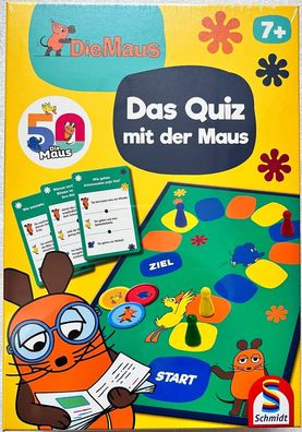 Das Quiz mit der Maus Schmidt Spiel Familienspiel Kinderspiel Brettspiel 40613