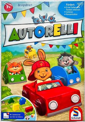 Autorelli Schmidt Spiele Würfelspiel Brettspiel Lernspiel Kinderspiel 40597 Neu