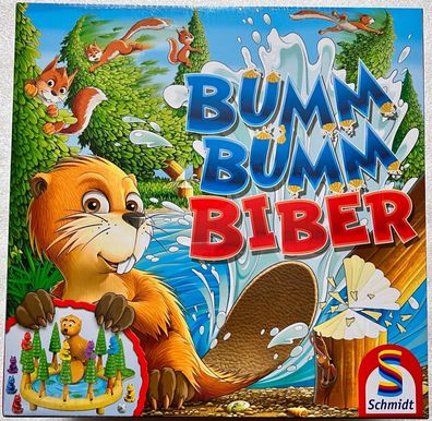 Bumm Bumm Biber Schmidt Spiele Familienspiel Kinderspiel Action-Brettspiel 40618