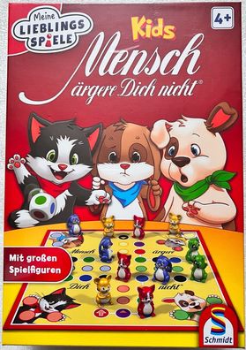 Mensch ärgere dich nicht Kids Schmidt Spiele Familienspiel Brettspiel 40534 Neu