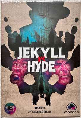 Jekyll vs. Hyde Nice Game Publishing Kennerspiel Brettspiel Kartenspiel History