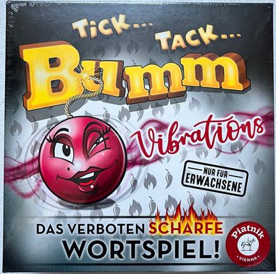 Tick Tack Bumm Vibrations Piatnik Familienspiel Partyspiel Kartenspiel Wortspiel