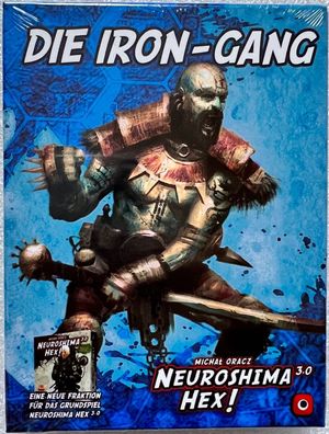 Neuroshima Hex 3.0 Die Iron Gang Portal Games Brettspiel Kennerspiel Legespiel