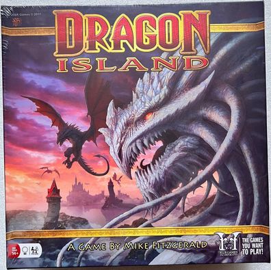 Dragon Island R&R Games Kennerspiel Strategiespiel Legespiel Multilingual Neu