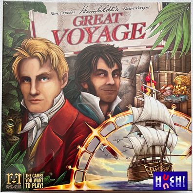 Humboldts Great Voyage R&R Games Brettspiel Strategiespiel Kennerspiel Huch! Neu