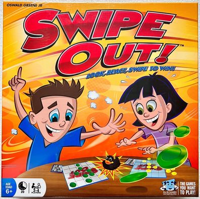 Swipe Out! R&R Games Brettspiel Strategiespiel Familienspiel Kinderspiel Fantasy