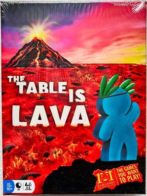 The Table is Lava & Coconuts R&R Games Familienspiel Duellpiel Kartenspiel Neu