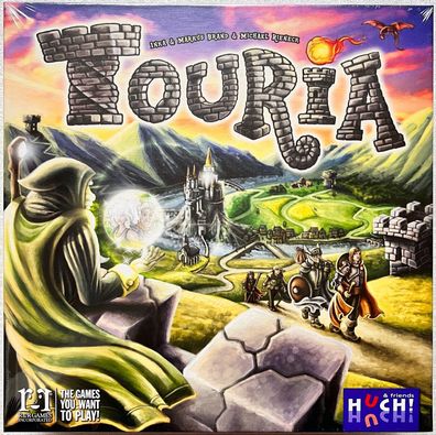 Touria R&R Games Brettspiel Strategiespiel Kennerspiel Familienspiel Huch! Neu