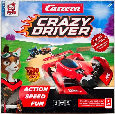 Carrera Crazy Driver Rudy Games Brettspiel iOS Android Familienspiel Kinderspiel