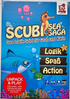 Scubi Sea Story Rudy Games Legespiel iOS Android Familienspiel Brettspiel Kinder