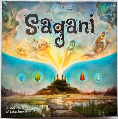 Sagani Skellig Games Brettspiel Familienspiel Fantasyspiel Legespiel Strategie