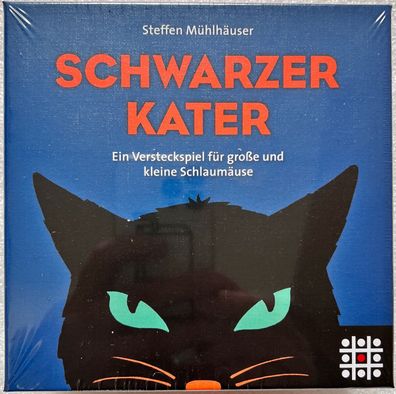 Schwarzer Kater Steffen Spiele Kinderspiel Familienspiel Glücksspiel Legespiel