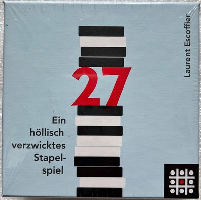 27 Steffen Spiele Strategiespiel Familienspiel Legespiel Stapelspiel Holzspiel