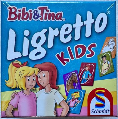 Ligretto Kids Bibi & Tina Kinderspiel Kartenspiel Familienspiel Legespiel 01412