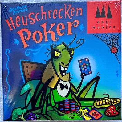 Heuschrecken Poker Drei Magier Spiele Schmidt Kartenspiel Kinderspiel 40893 Neu