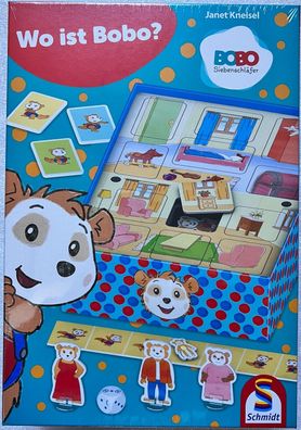 Bobo Siebenschläfer Wo ist Bobo Schmidt Spiele Würfelspiel Kinderspiel 40622 Neu