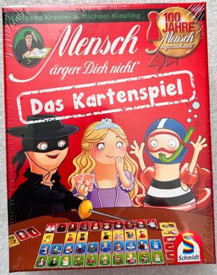 Mensch ärgere Dich nicht Kartenspiel Familienspiel Kinderspiel Legespiel 75020