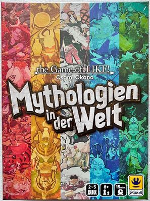 Mythologien in der Welt Studium Mundi Kartenspiel Familienspiel Partyspiel Game