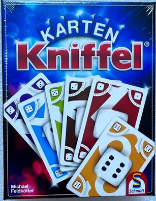 Karten Kniffel Kartenspiel Familienspiel Kinderspiel Legespiel Glücksspiel 75025