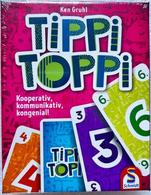 Tippi Toppi Kartenspiel Familienspiel Kinderspiel Legespiel Kombinierspiel 75051