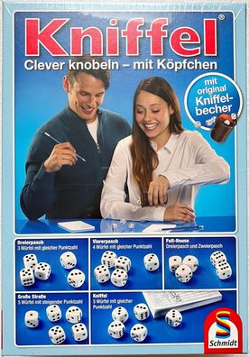 Kniffel Schmidt Spiele Würfelspiel Familienspiel Kinderspiel Glücksspiel 49030