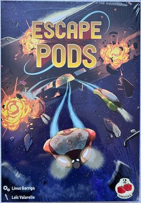 Escape Pods 2 Tomatoes Games Brettspiel Legespiel Kennerspiel Strategiespiel Neu