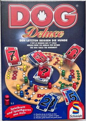 Dog Deluxe Schmidt Spiele Familienspiel Kartenspiel Glücksspiel Brettspiel 49274