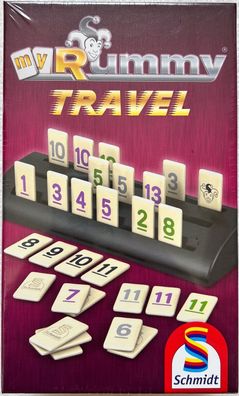 My Rummy Travel Schmidt Spiel Familienspiel Legespiel Reisespiel Wortspiel 49284