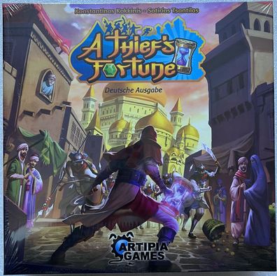 A Thiefs Fortune TL Games Brettspiel Familienspiel Strategiespiel Kennerspiel