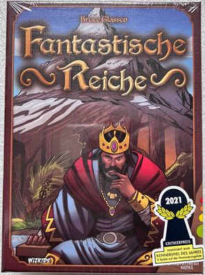 Fantastische Reiche Strohmann Games Familienspiel Kennerspiel Kartenspiel Realms