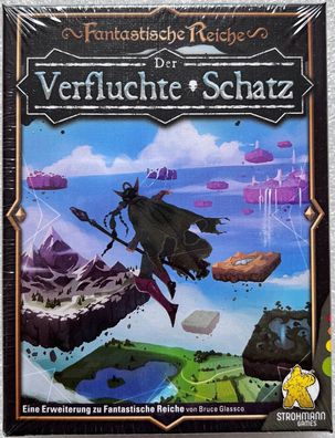 Fantastische Reiche Der verfluchte Schatz Strohmann Game Kennerspiel Kartenspiel