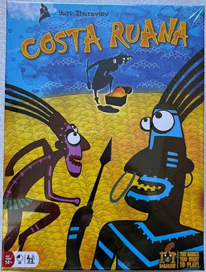 Costa Ruana R&R Games Kartenspiel Legespiel Kennerspiel Familienspiel Englisch