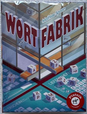 Wortfabrik Piatnik Familienspiel Würfelspiel Solitärspiel Wortspiel Lernspiel