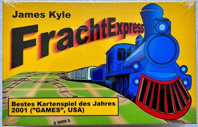 Frachtexpress Franjos Spieleverlag Brettspiel Familienspiel Legespiel Karten Neu