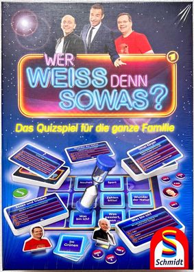 Wer weiss denn sowas? Schmidt Spiele Familienspiel Partyspiel Lernspiel 49356