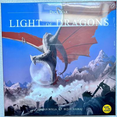 Dicewar Light of Dragons Sun Core Games Strategiespiel Kennerspiel Würfelspiel