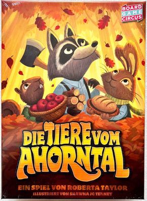 Die Tiere vom Ahorntal Board Game Circus Brettspiel Familienspiel Kennerspiel