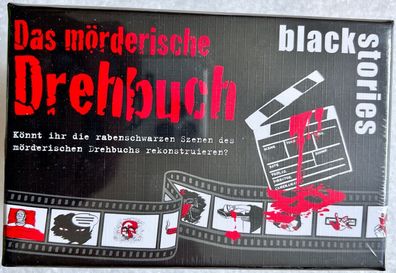black stories Das mörderische Drehbuch Moses Partyspiel Kartenspiel Rätselspiel