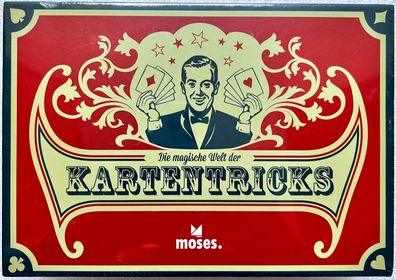 Die magische Welt der Kartentricks Moses Familienspiel Zaubern Kartenspiel Skat