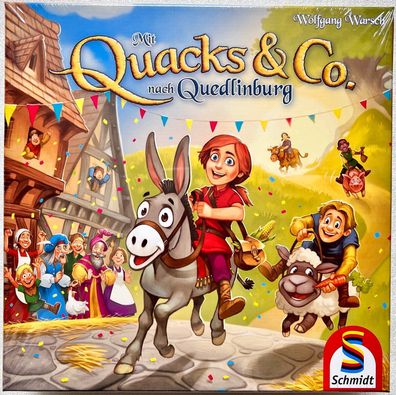 Mit Quacks & Co. nach Quedlinburg Schmidt Spiele Familienspiel Brettspiel 40630