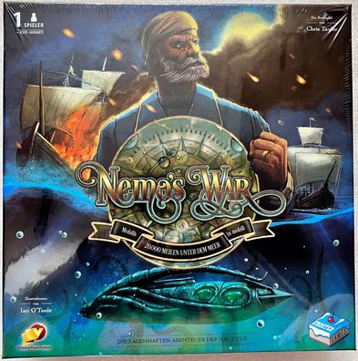 Nemos War Frosted Games Brettspiel Kennerspiel Solospiel Strategiespiel History